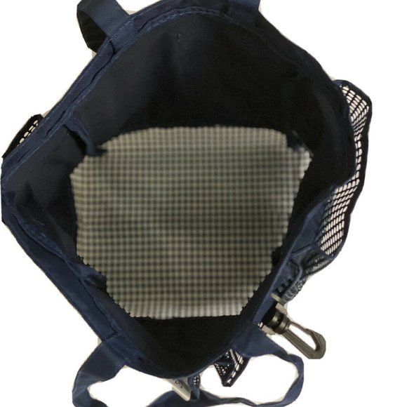 NWT Room Essentials Navy Blue Mesh Shower Caddy - Picture 8 of 11